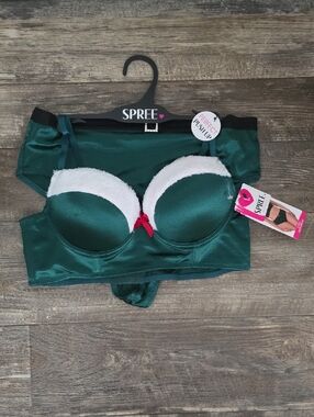 Spree Emerald Satin Set